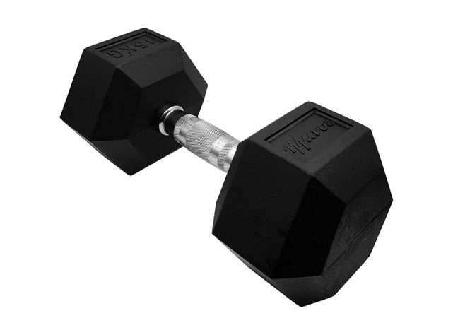 Mancuerna Hexagonal 15 kg-0