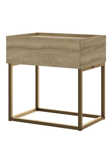 Velador Home Design Noce Oro Envejecido-0
