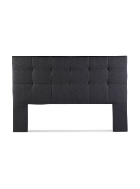 Set Muebles Dormitorio Issey: Respaldo King + Veladores Gráfito-2