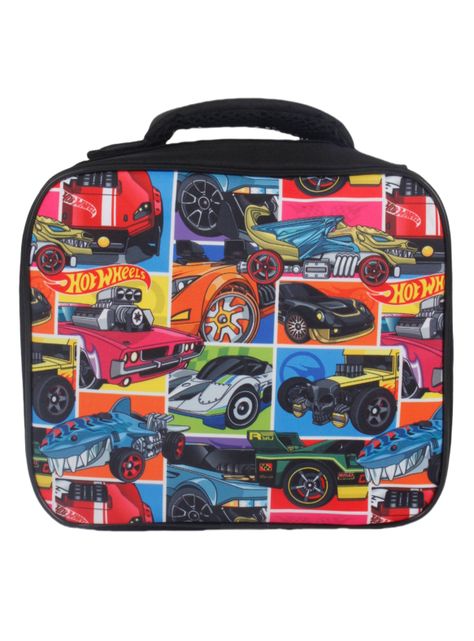 Mochila Lonchera Hot Wheels-2