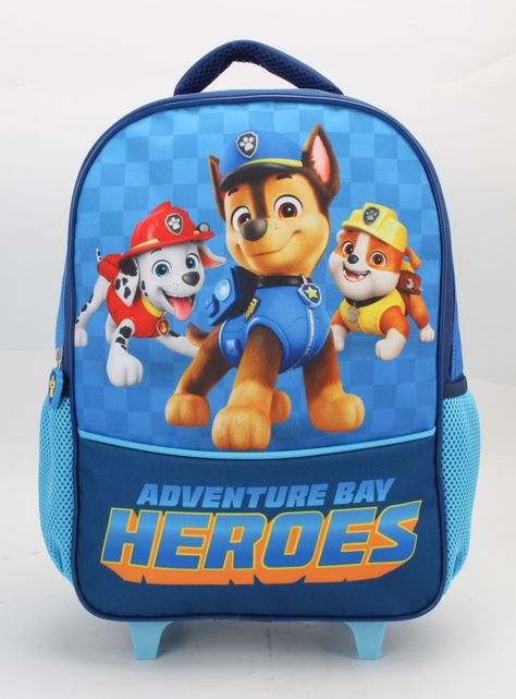 Mochila Infantil Ruedas Paw Patrol-2