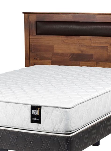 Cama Europea Ergo T 2 Plazas Base Dividida + Respaldo Ferrara-1