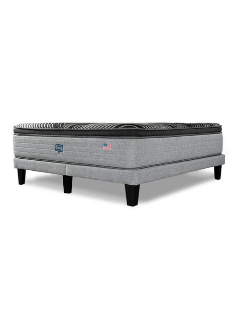 Cama Europea Sky Súper King Plata-2