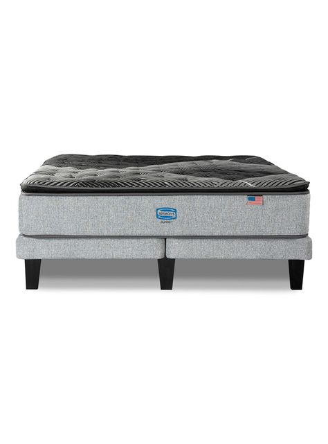 Cama Europea Sunset King Plata-2
