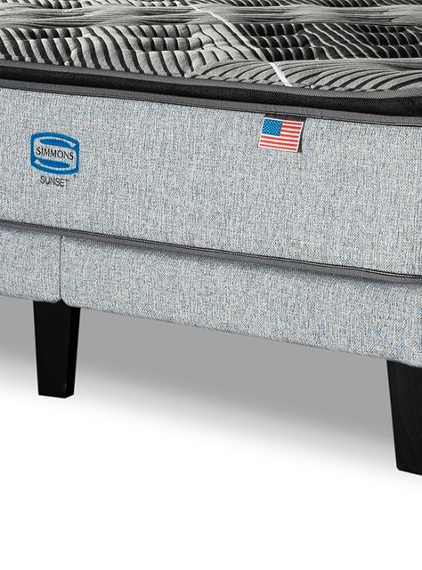 Cama Europea Sunset King Plata-3