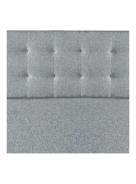 Cama Europea Sunset 1.5 Plazas + Respaldo Tignes Plata-3