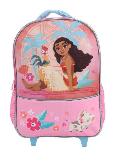 Mochila Infantil con Ruedas Moana-0
