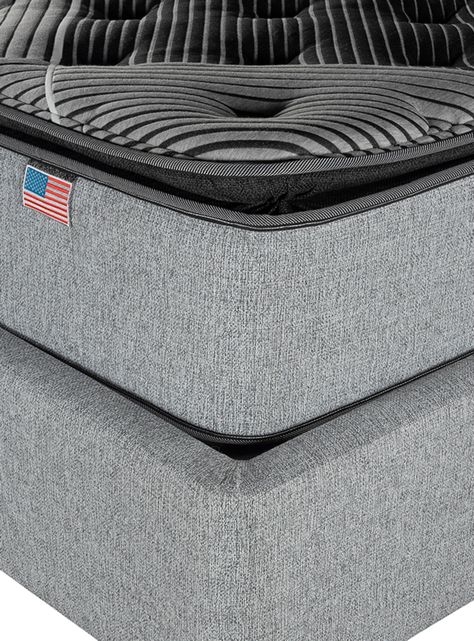 Cama Bignest Sunset 2 Plazas +  Respaldo Tignes Plata-5