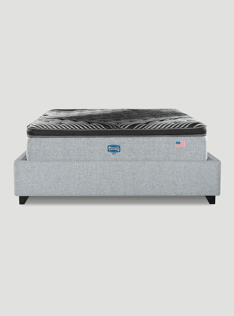 Cama Bignest Sky King + Respaldo Tignes Plata-2