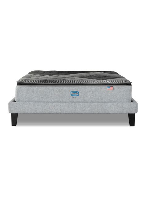 Cama Lownes Sunset 2 Plazas + Respaldo Tignes Plata-1