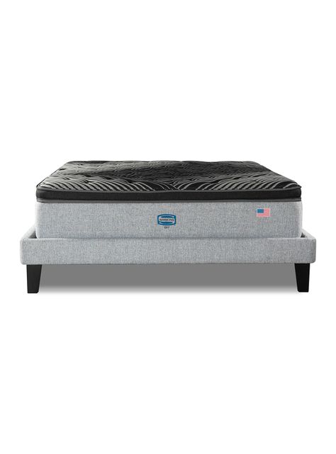Cama Lownest Sky 2 Plazas + Respaldo Tignes Plata-1