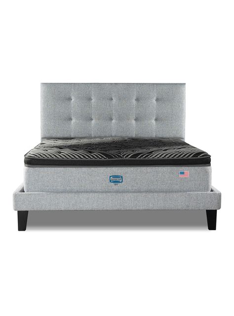 Cama Lownest Sky King + Respaldo Tignes Plata-2