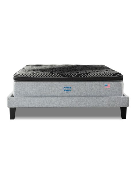 Cama Lownest Sky King + Respaldo Tignes Plata-1