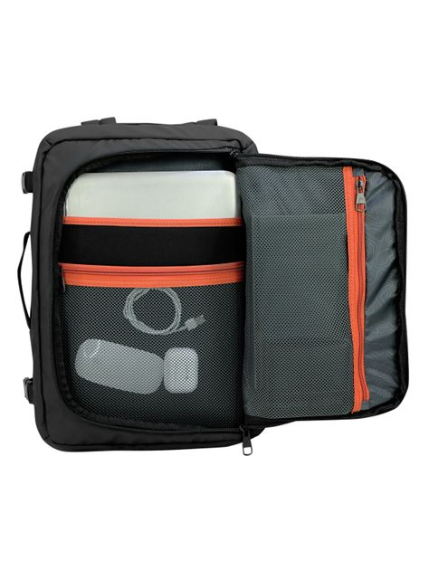 Mochila de Viaje Traveler Negro 42 Litros-2