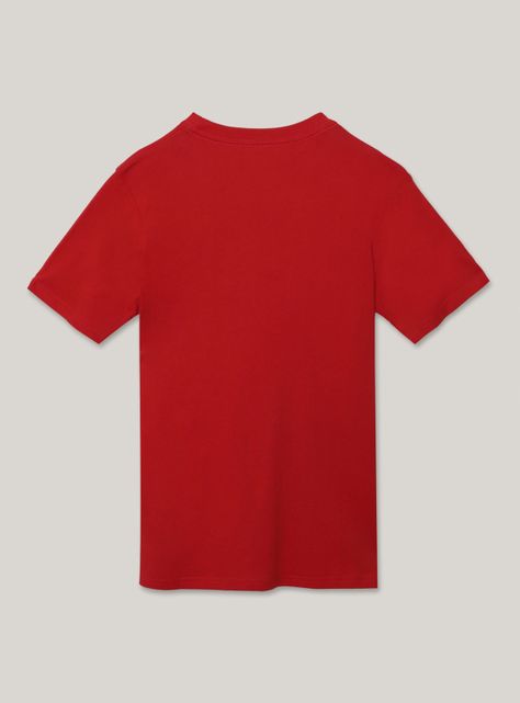 Polera de Algodón Classic Roja-1