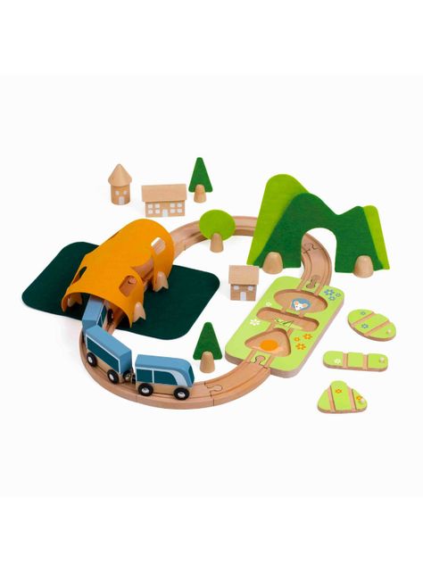 Juego Didáctico Pista de Tren Feliz-0