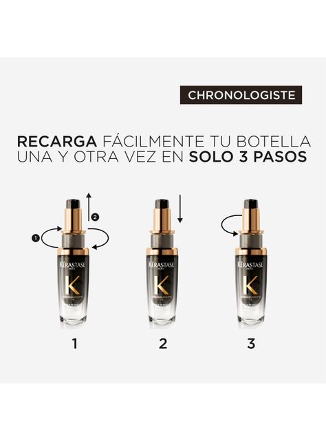 Aceite Revitalizante Chronologiste L'Huile de Parfum 75ml Kérastase para todo tipo de cabello-5