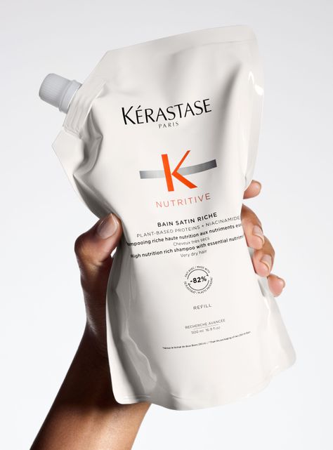 Shampoo Cabello Seco Nutritive Recarga 500ml Kérastase-4