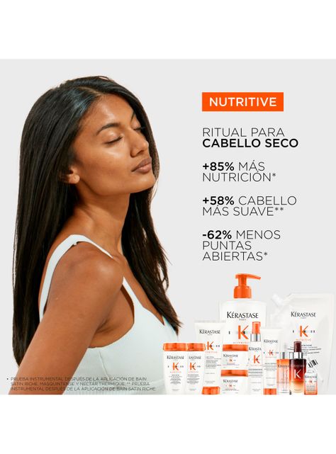 Shampoo Cabello Seco Nutritive Recarga 500ml Kérastase-5