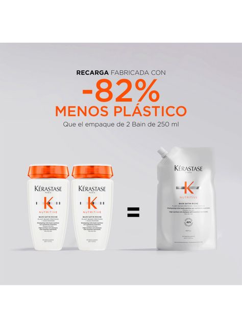 Shampoo Cabello Seco Nutritive Recarga 500ml Kérastase-3