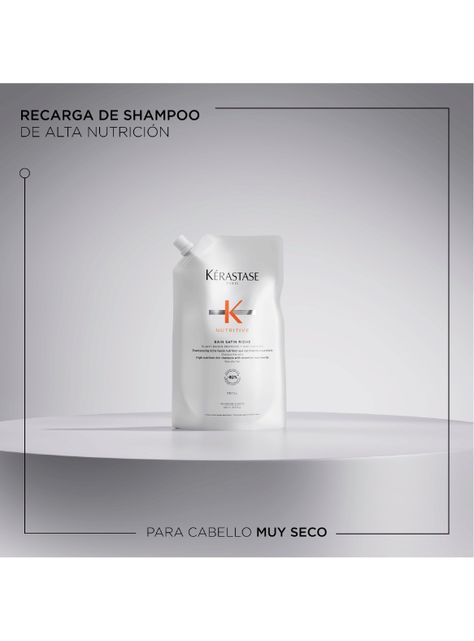 Shampoo Cabello Seco Nutritive Recarga 500ml Kérastase-2