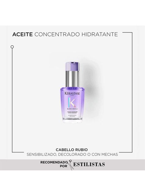 Aceite Capilar Blond Absolu Cicagloss L´Huile 30ml Kérastase para Cabello Rubio Dañado o Decolorado-2