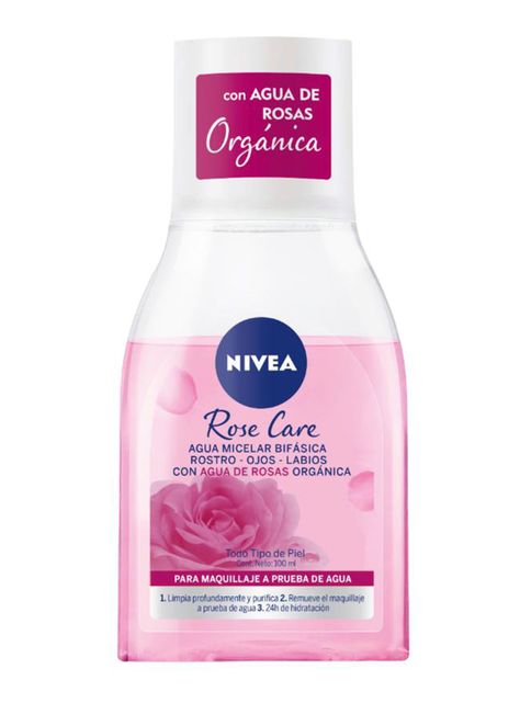 Agua Micelar Bifásica Rose Care 100ml Nivea-0