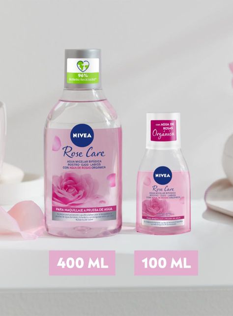 Agua Micelar Bifásica Rose Care 100ml Nivea-5