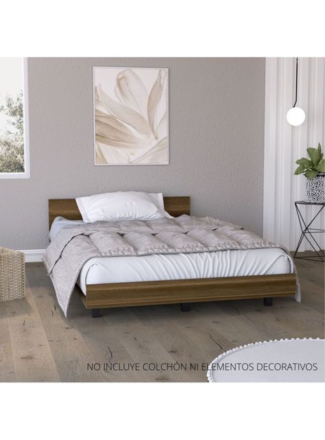 Cama Kaia Single Caramelo-Wengue-2
