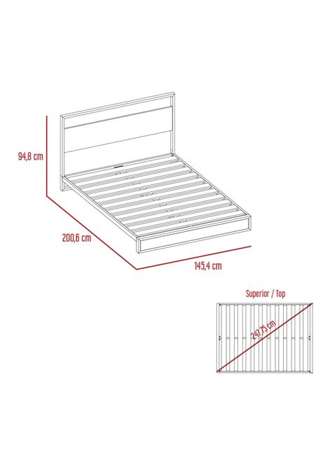 Cama 2 Plazas Soho Zen Bellota-1