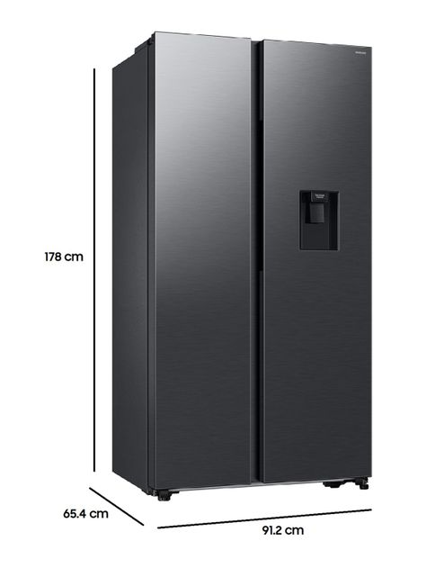 Refrigerador Side by Side No Frost 560 Litros RS57DG4100B4ZS Negro-1