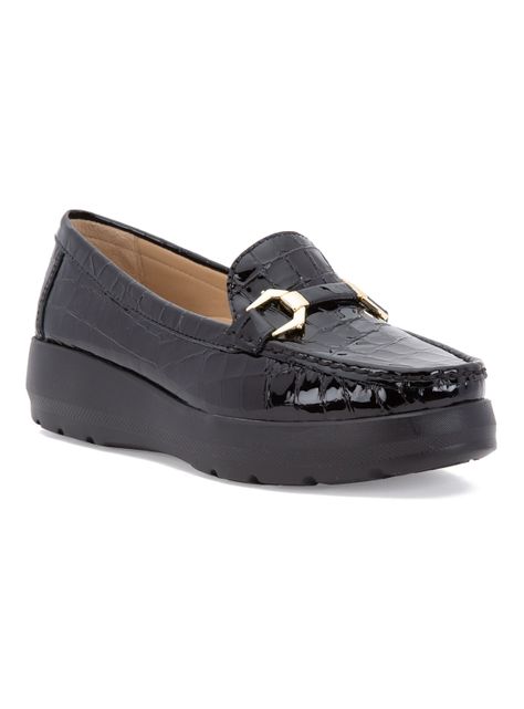 Mocasín Locanda 659977 Plataforma Cuero Mujer-2