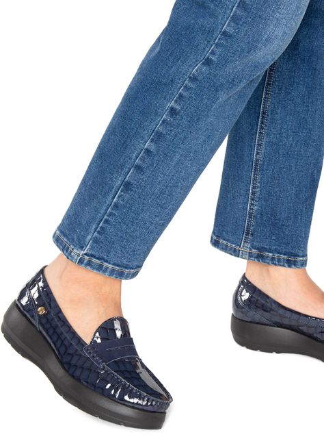 Mocasín Plataforma Locanda 659979 Cuero Mujer-0