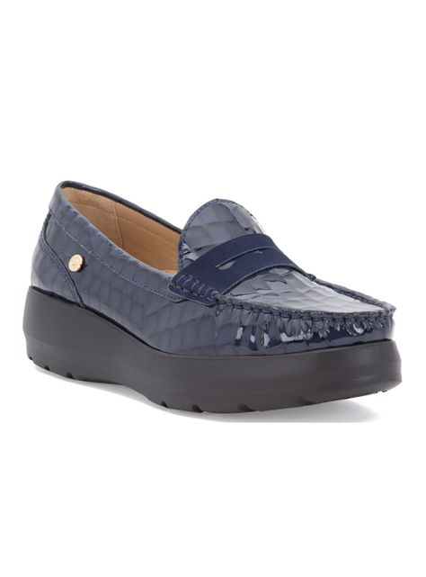 Mocasín Plataforma Locanda 659979 Cuero Mujer-2