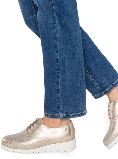 Zapato Casual Cuero Mercedes 658780 Mujer-0
