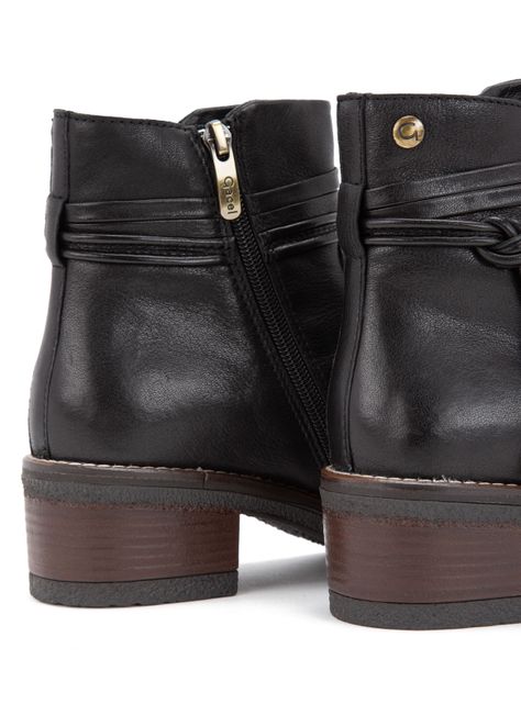 Botín Cuero Mika 660007 Mujer-3