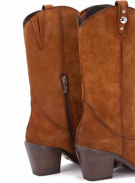 Bota Cuero Rain 660148 Wester  Mujer-3