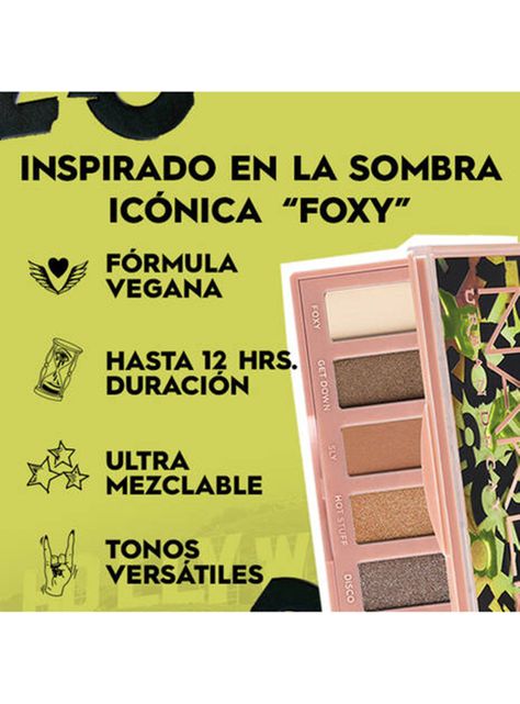 Naked Foxy Mini Eyeshadow Palette 1.7g-2