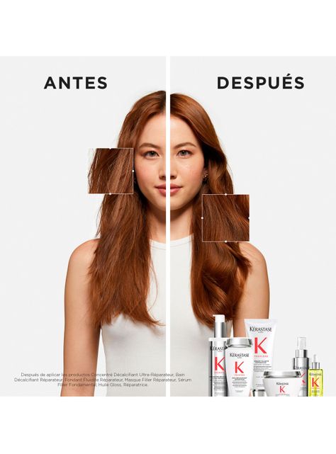 Shampoo Reparación Cabello Dañado Première Bain Décalcifiant Réparateur 500ml Kérastase-3