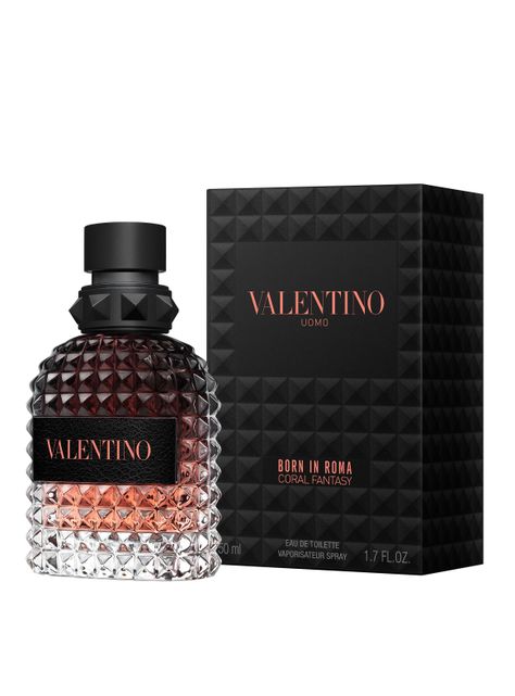 Perfume Born in Roma Coral Uomo EDT Hombre 50 ml-1