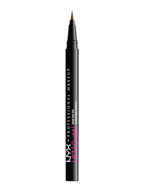 Lápiz Nyx Professional Makeup Cejas Lift N Snatch Brow Tint Pen Brunette-0