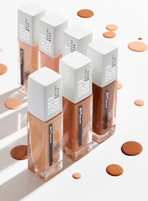 Base de Maquillaje Superstay 30 Horas Alta Cobertura 128 Warm Nude Maybelline-4
