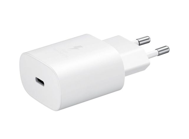 Cargador Samsung Rápido de Pared Tipo C (25W) Blanco-2