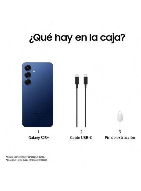 Smartphone Galaxy S25+ 256GB 6.7" Navy Liberado-4