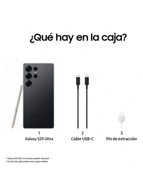 Smartphone Galaxy S25 Ultra 256GB 6.9" Titanium Black Liberado-4