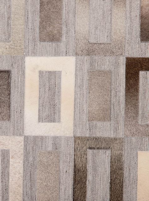 Alombra Leather 140x200 cm Sil-1