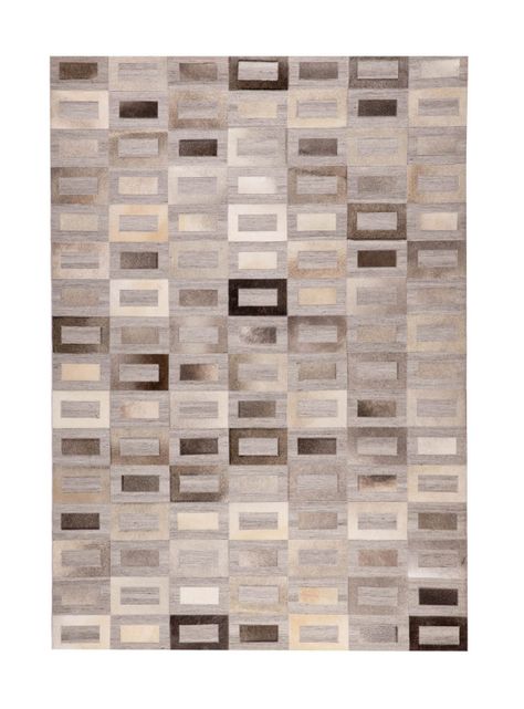 Alombra Leather 160 x 230 cm 6883 Sil-0