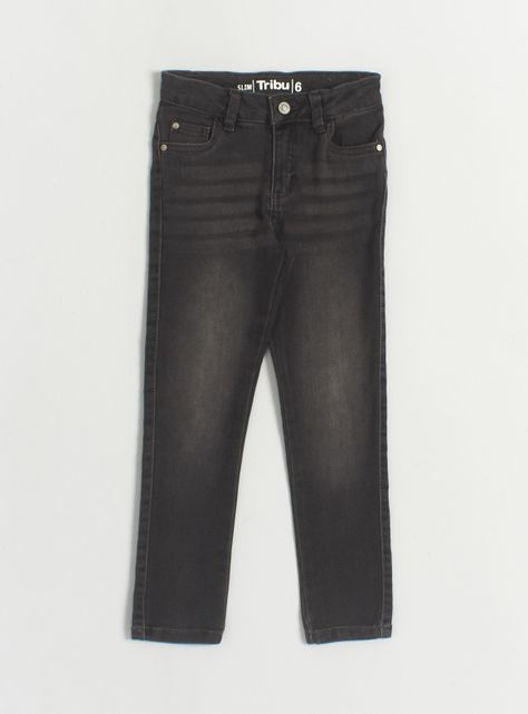 Jeans Regular Básico Niña-0