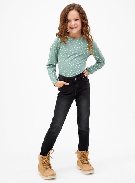 Jeans Regular Básico Niña-4