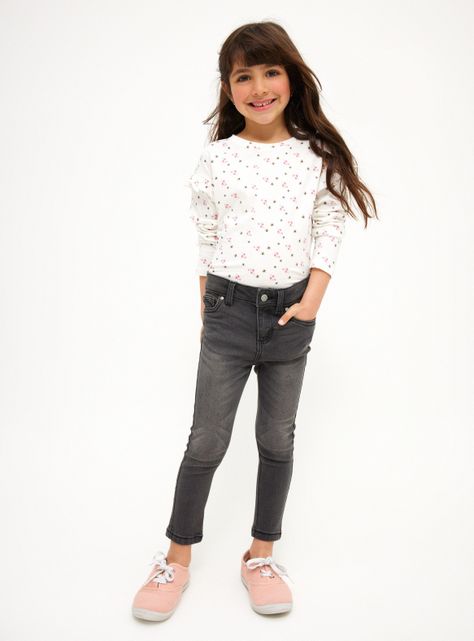 Jeans Regular Básico Niña-3
